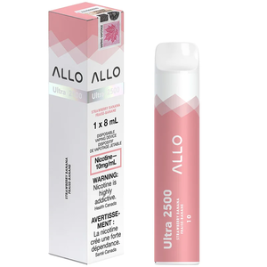 ALLO Ultra 2500 10mg - Strawberry Banana